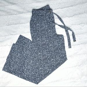 Michael Kors Gauze Wide Leg Tie Pants